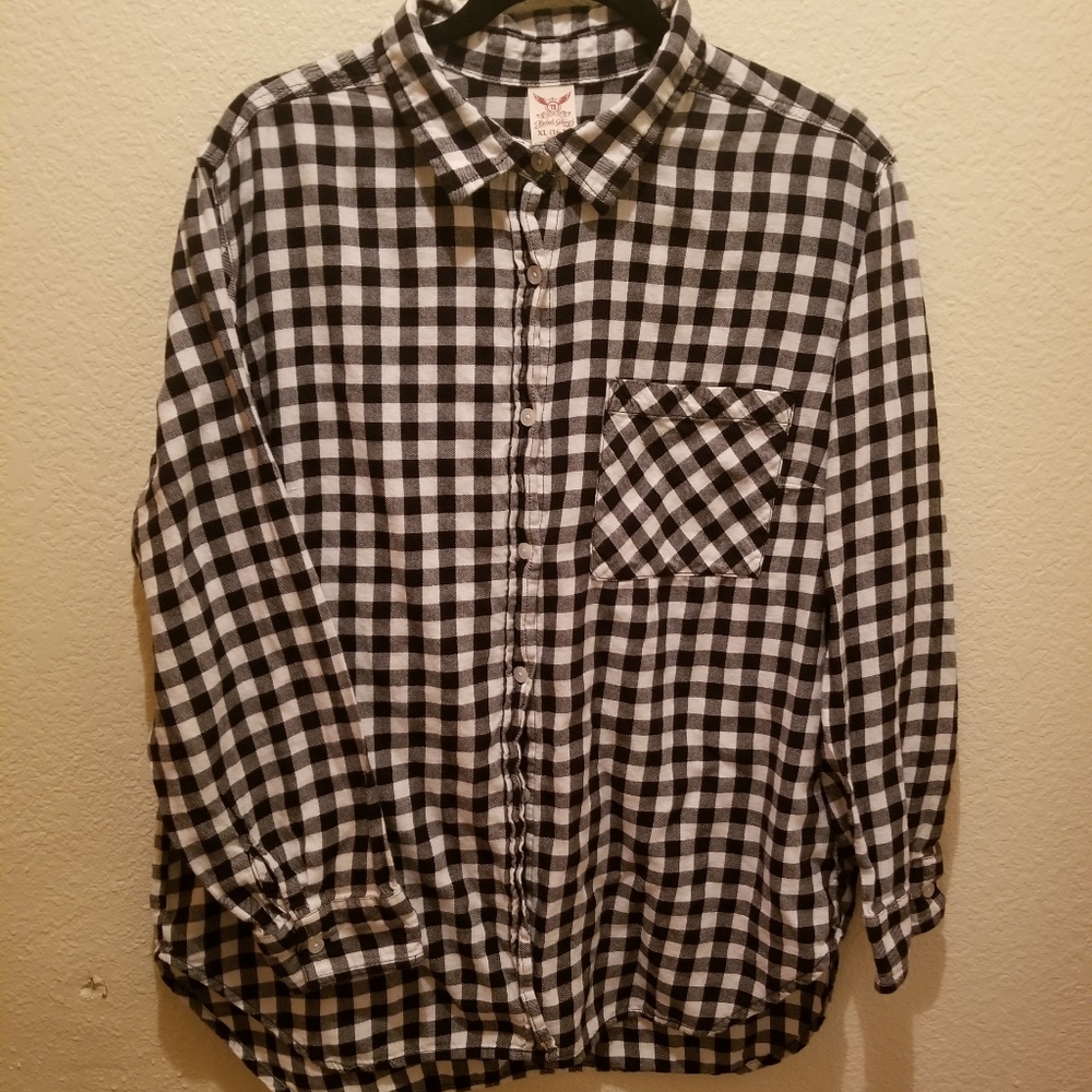 Faded Glory women's flannel shirt